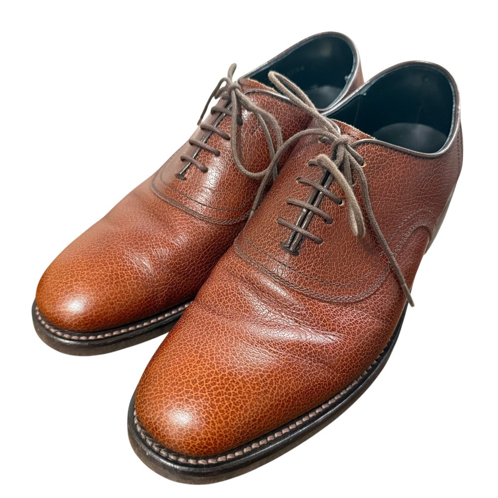 REGAL Leather Plain Toe Lace-Up Business Shoes, 9.3″”, Brown mens USED
