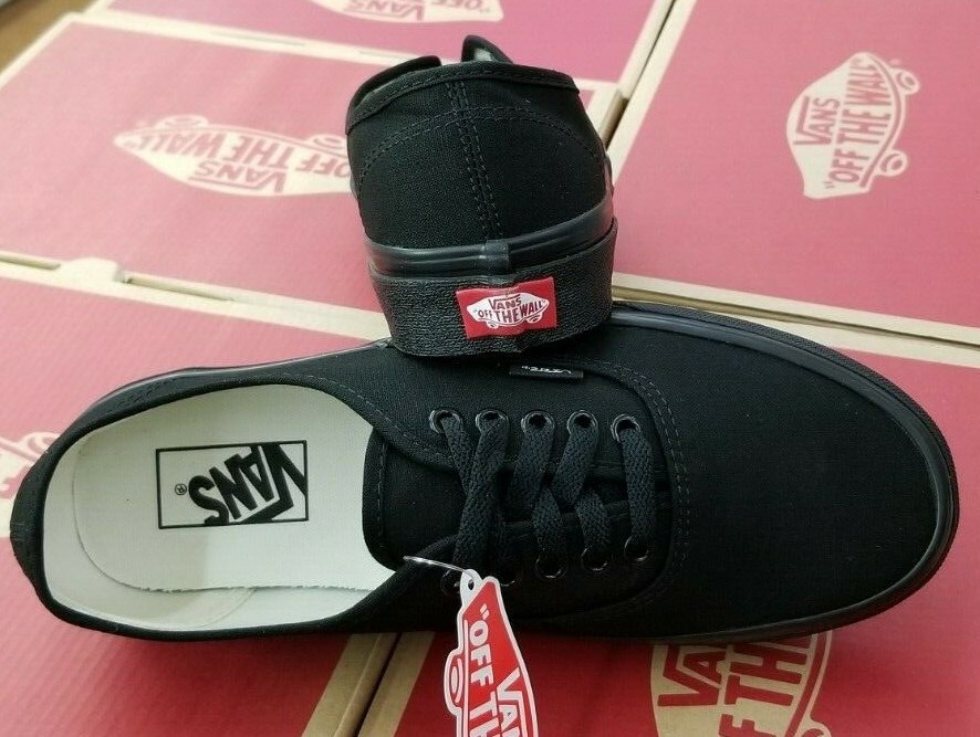 VANS AUTHENTIC MEN’S CANVAS BLACK / BLACK VN000EE3BKA