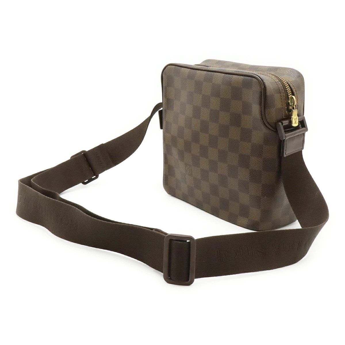 Louis Vuitton Damier N41442 Shoulder Bag Check Canvas Brown Unisex #BLB2635