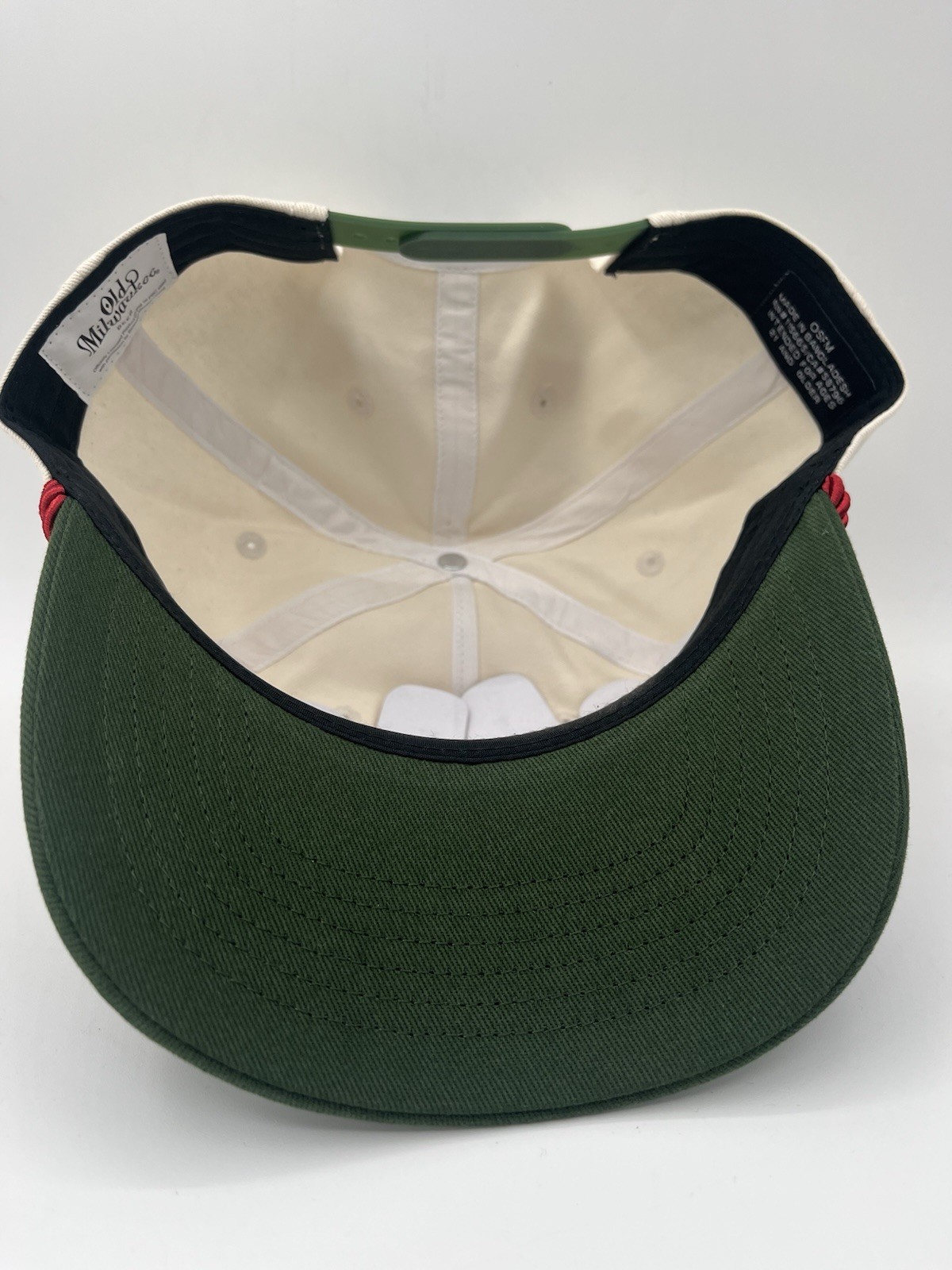 Old Milwaukee Beer Duck Hat Rope Brim Snapback Adjustable Hat New With Tags