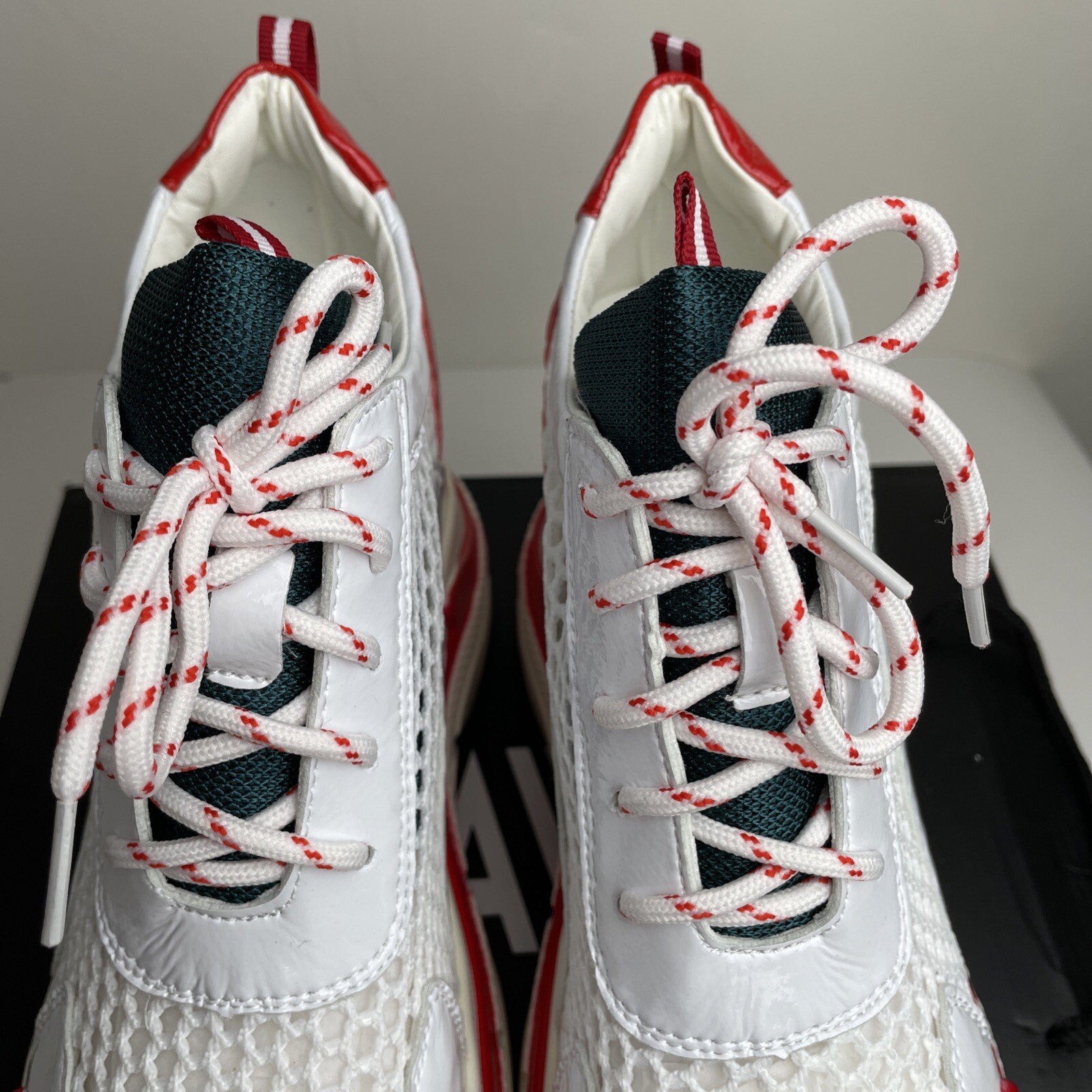 Anthony Wang Platform Sneakers CheriMoya Red SIZES 5.5-10