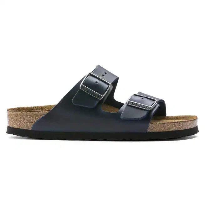 Birkenstock Arizona Blue Oiled Leather Unisex Sandals Size EU 37-45 Narrow/Wide