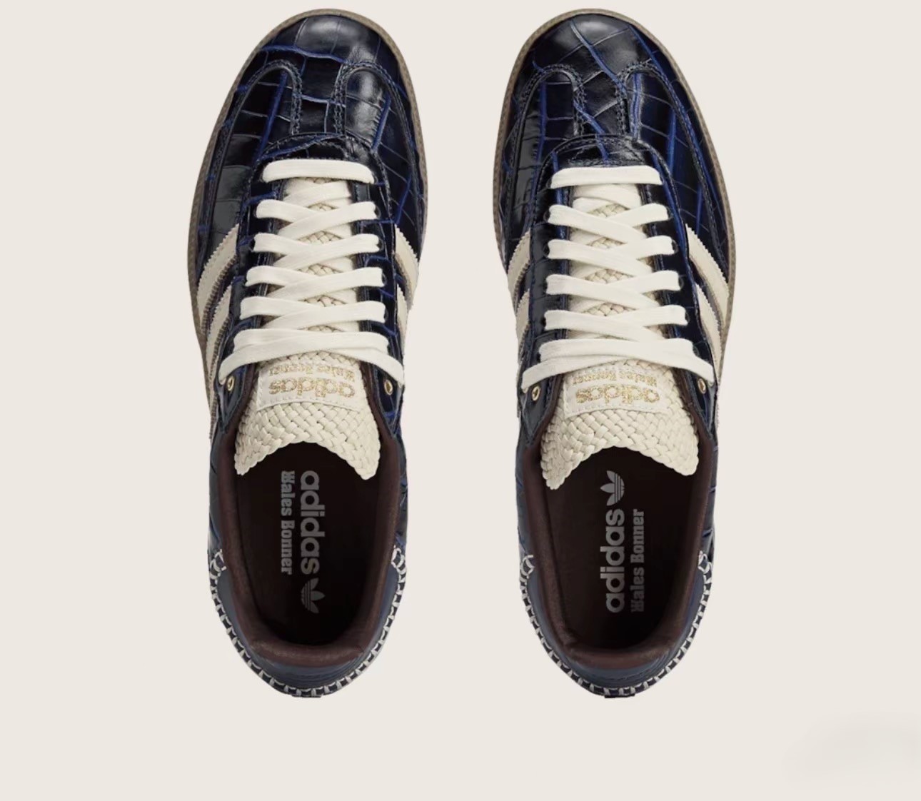 Wales Bonner adidas Samba Collegiate Navy Wonder White Night Red JH 9825