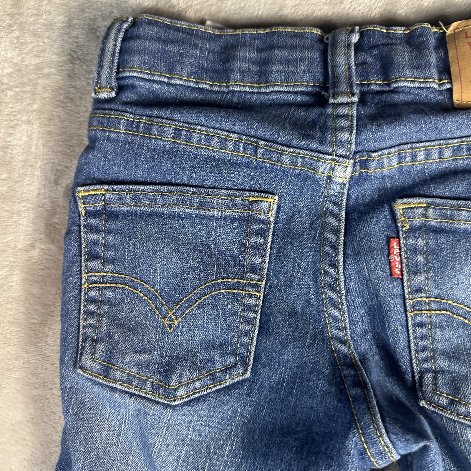 Levi’s 511 Boys Slim Fit Denim Jeans Blue 5 REG Cotton Pockets