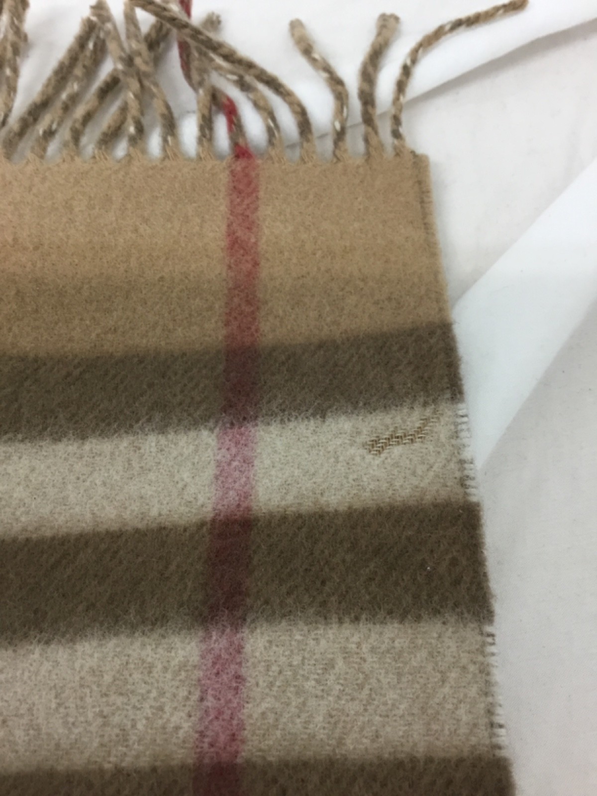 Burberry, Classic Giant Icon Check Cashmere Scarf, 64x 11.5 in, (SR675)
