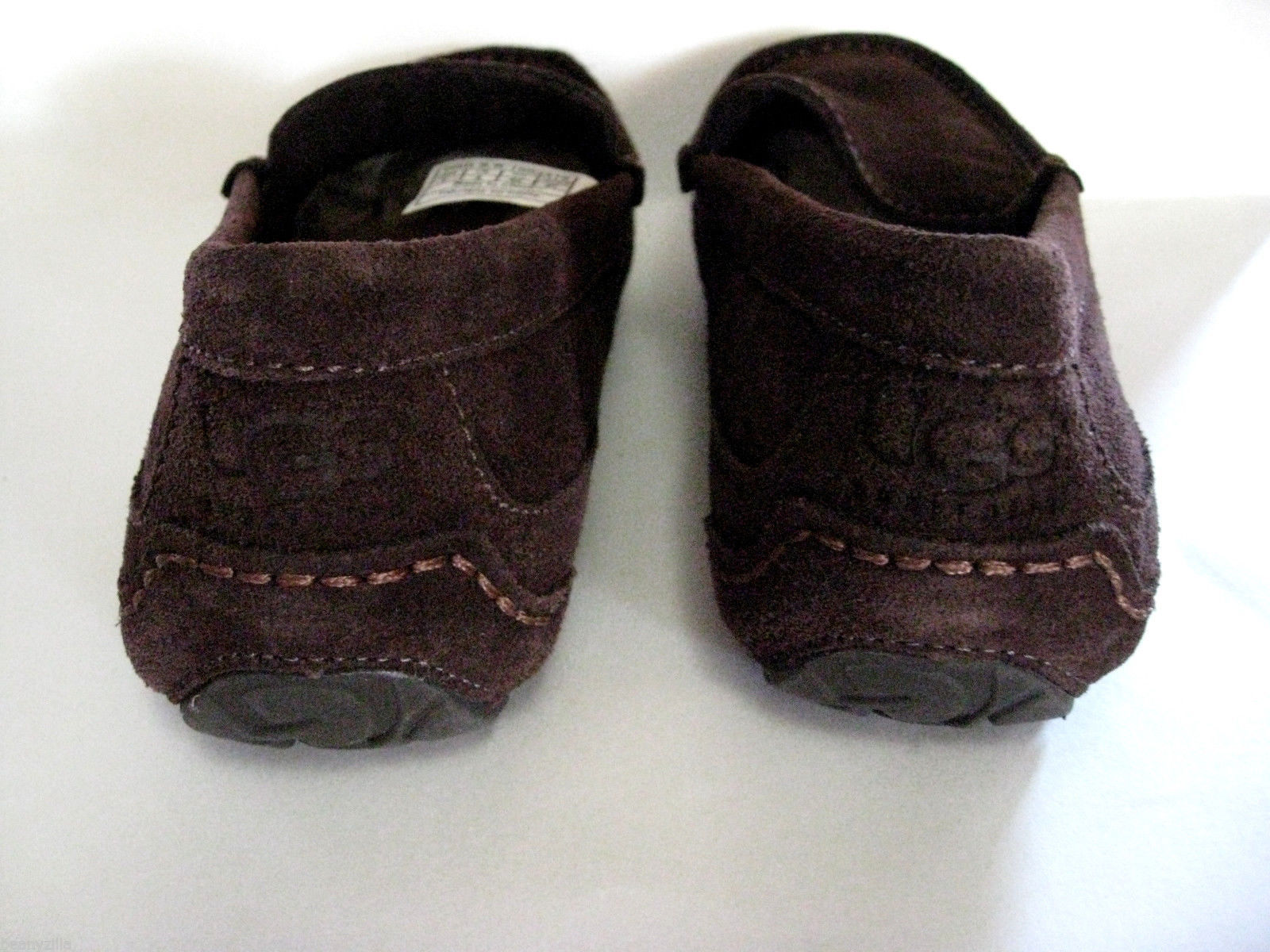 UGG Australia ALDER SUEDE Slippers Loafers ESPRESSO 9US NWOB