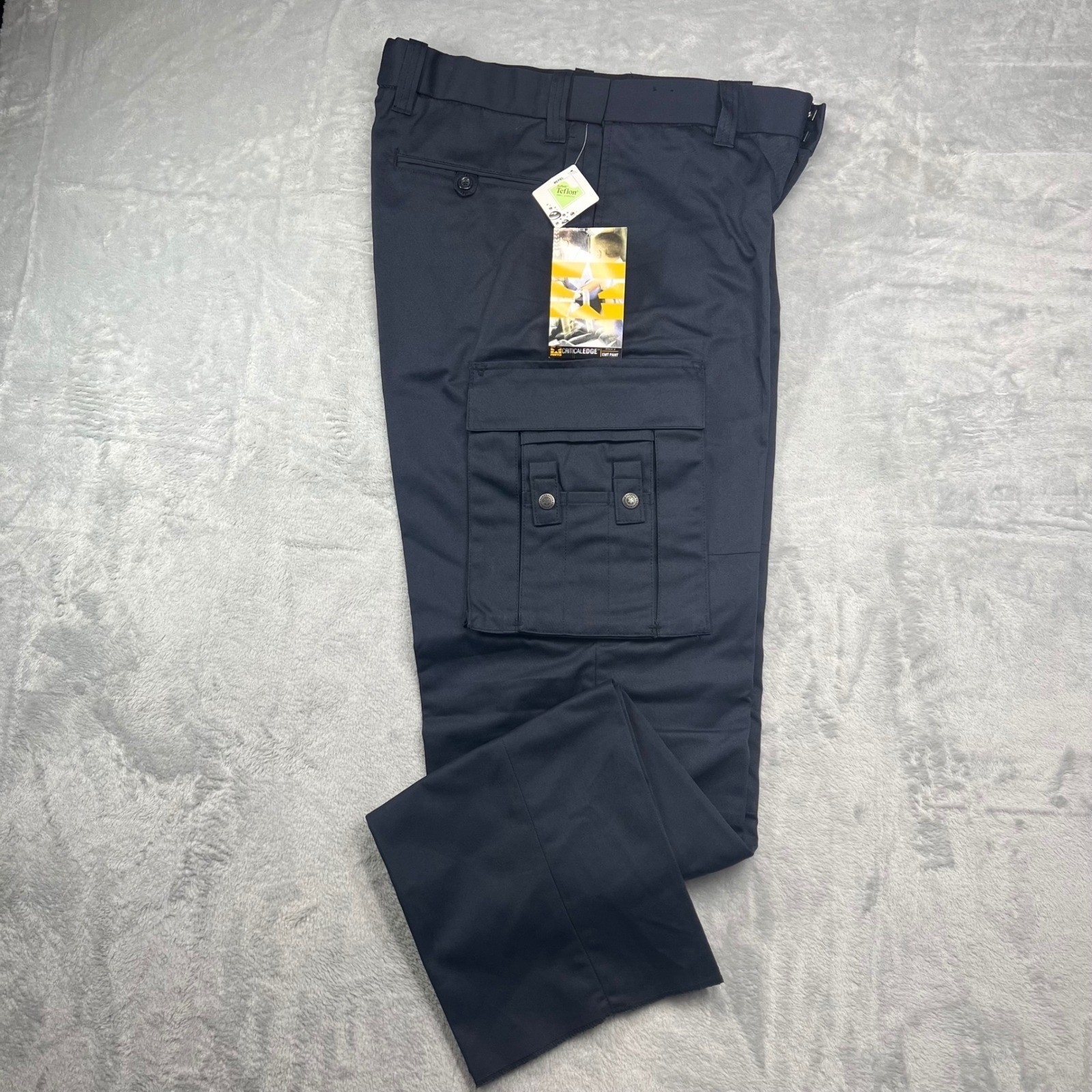 NWT Propper Critical Edge Mens EMT Pants Navy Tactical Cargo Size 36 Unhemmed