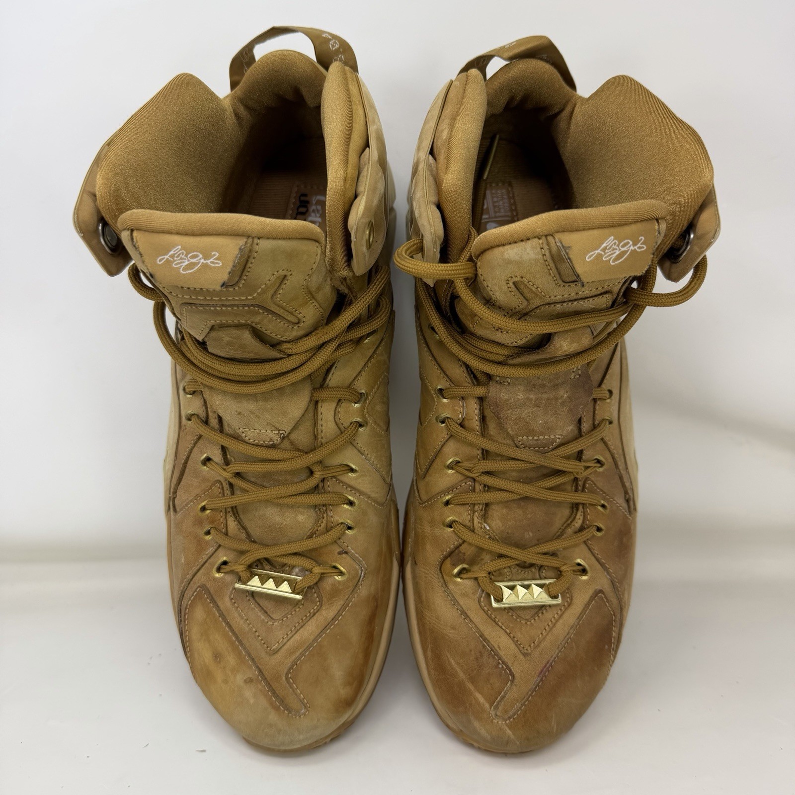 Nike LeBron 12 EXT Basketball Shoes Wheat Men’s Size 12