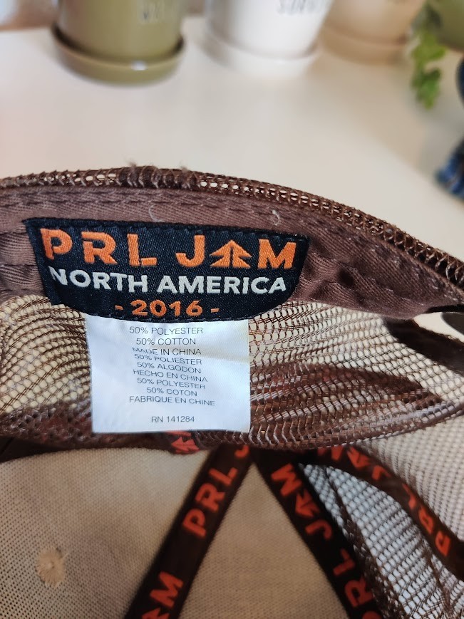 caps for men Pearl Jam