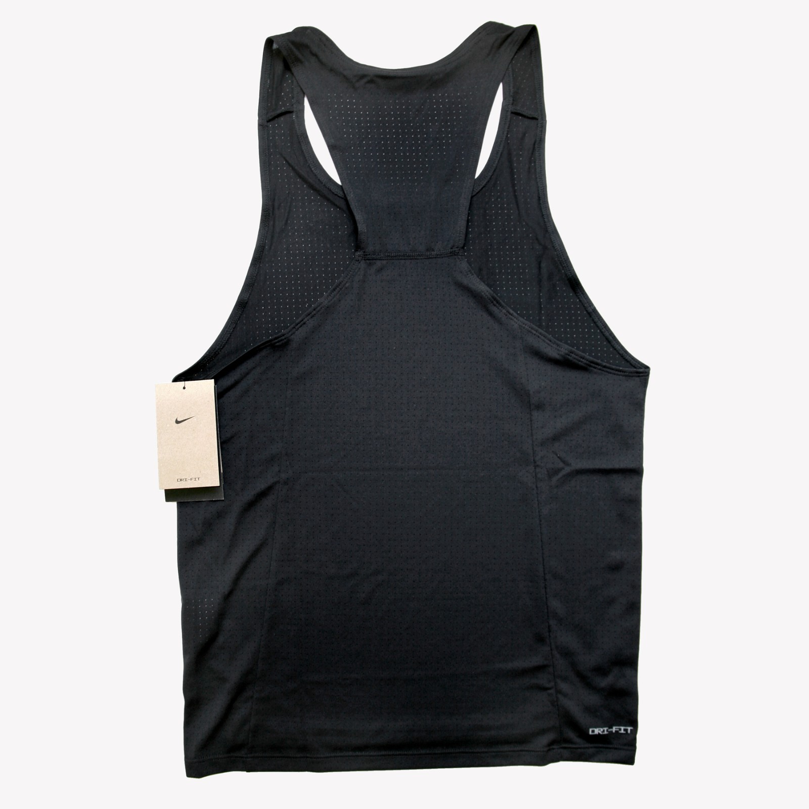 Nike Men’s Dri-FIT Fast Running Singlet Tank Top Black FN4229-010