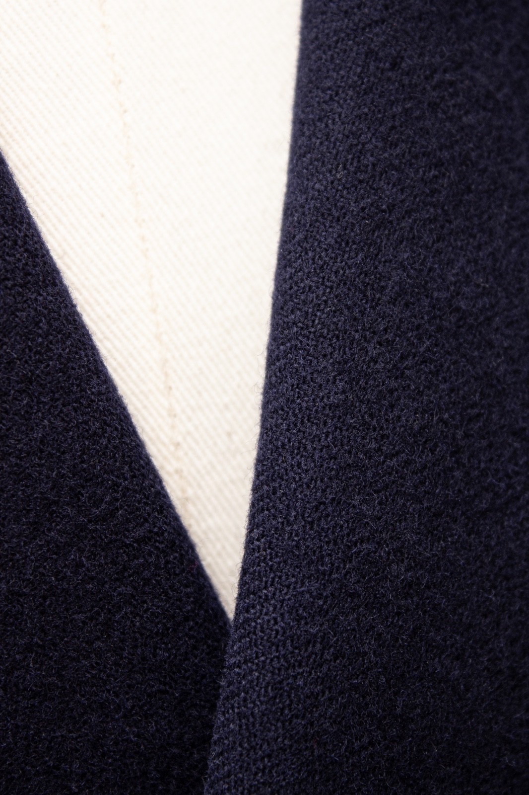Huntsman Savile Row Bespoke Flannel Wool Navy Double Breasted Blazer Jacket