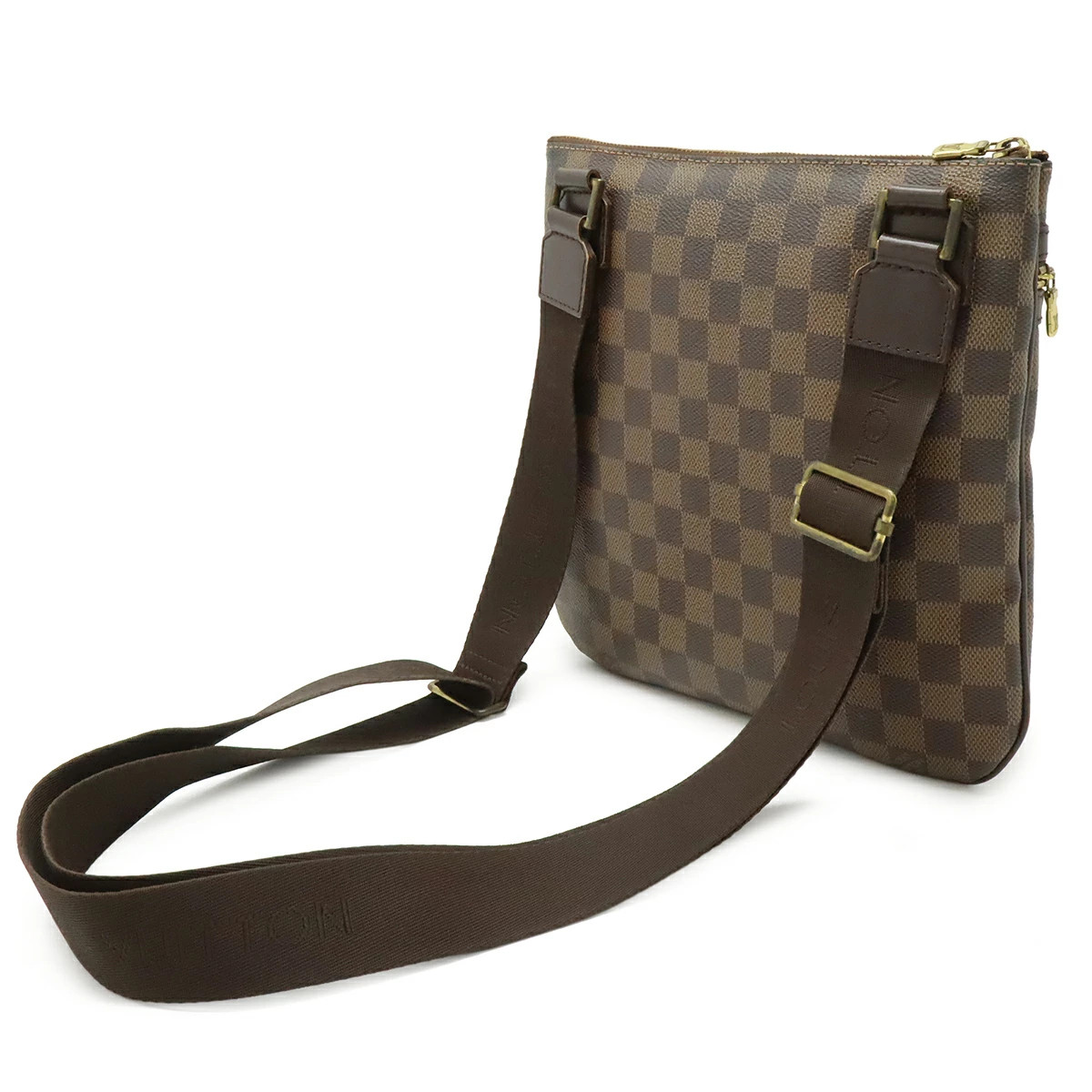 Louis Vuitton Damier N51111 Shoulder Bag Check Canvas Brown Unisex #BLB2653