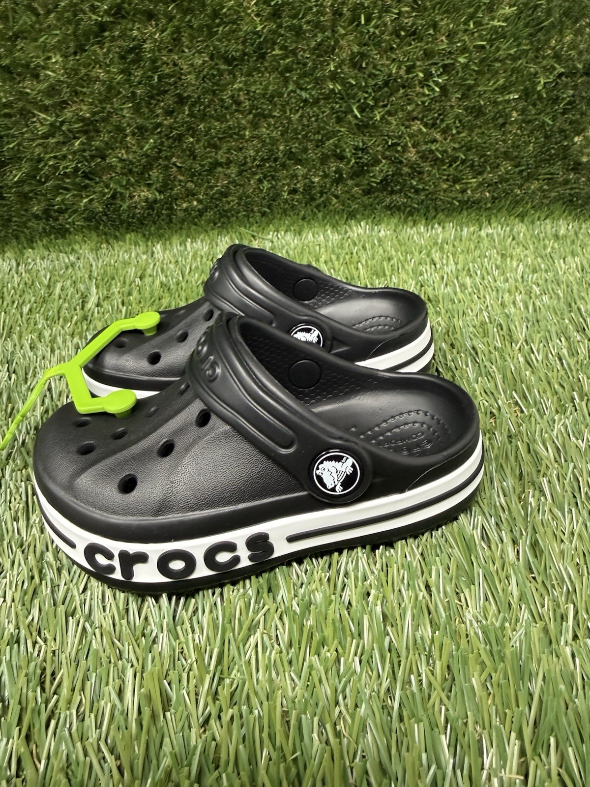 Child’s Bayaband Crocs Black C7