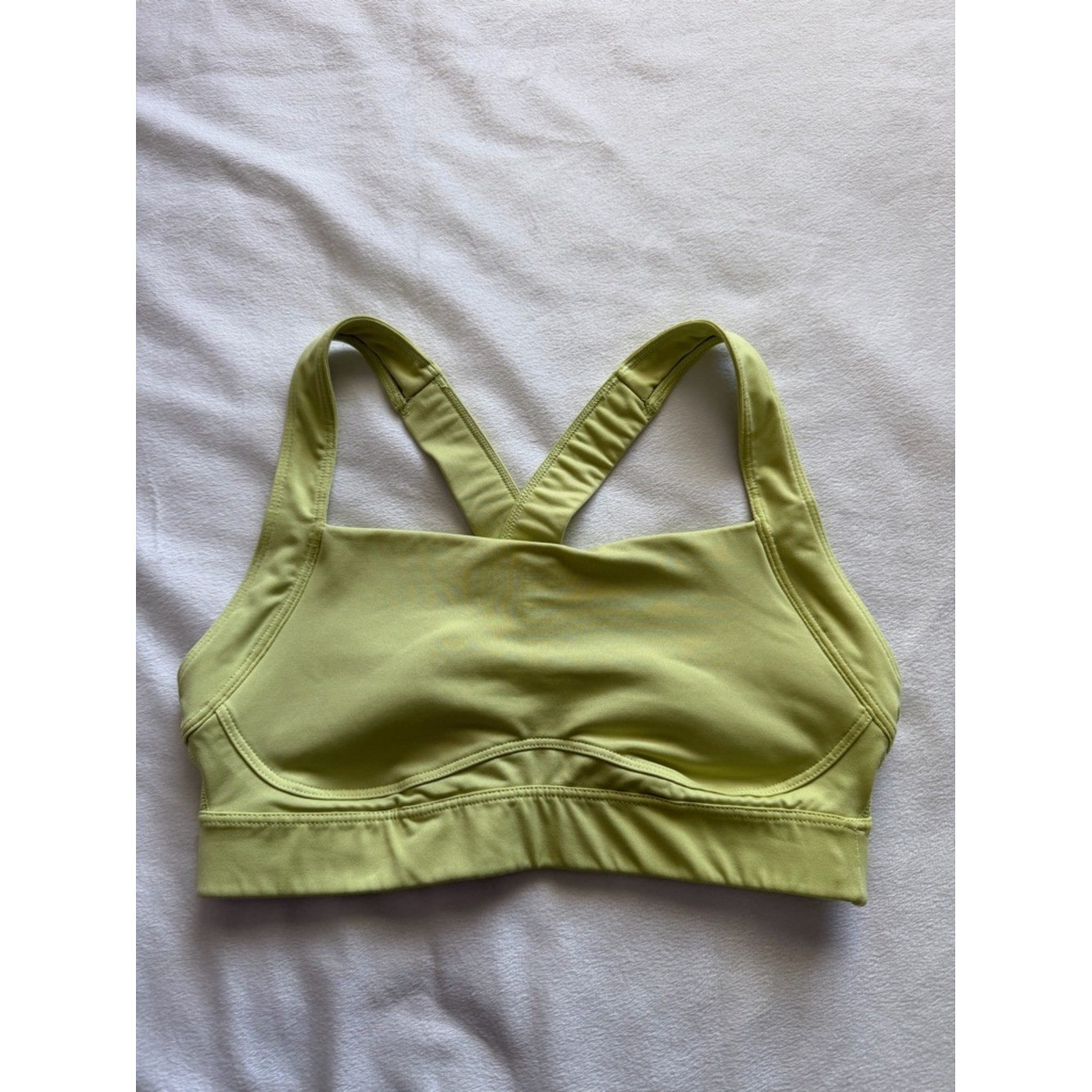 Old Navy Lime Green Crossback Sports Bra