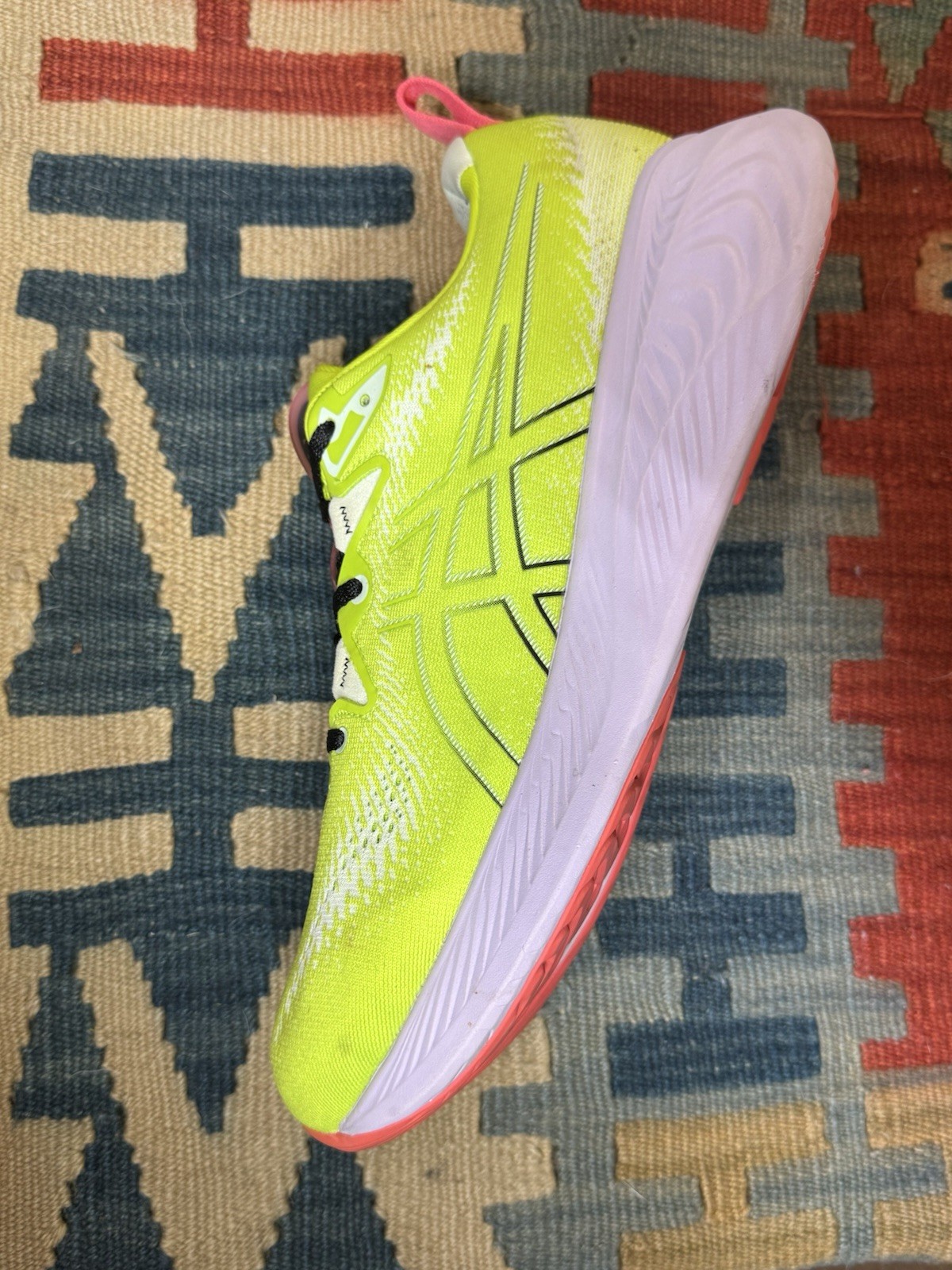 ASICS Gel Cumulus 25 ‘Lime Zest’ Men’s Size 11.5 1011B621300 Running Shoes