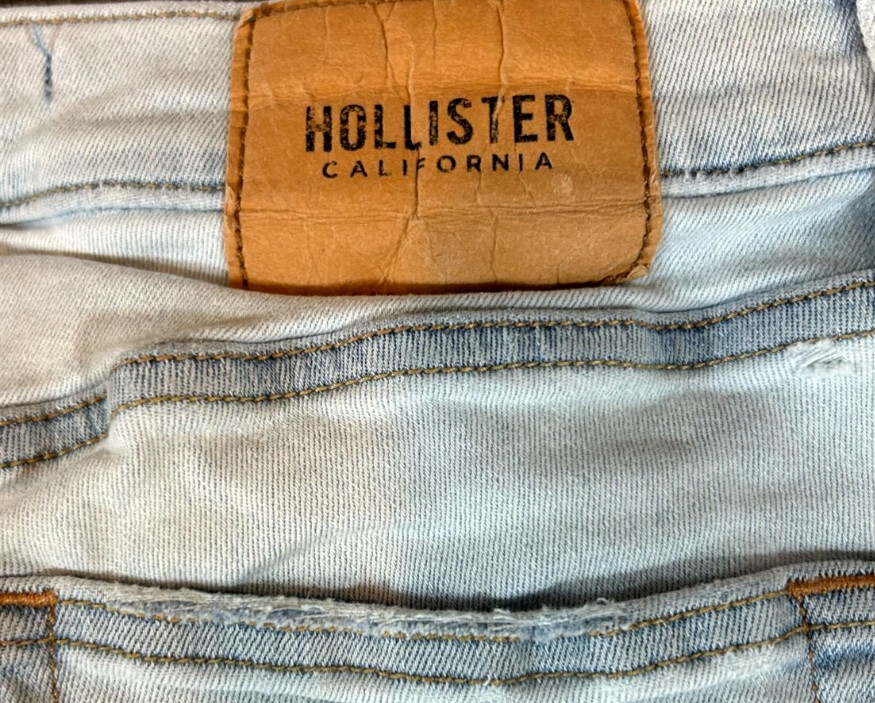 Hollister Man Size W 29 L 30 Straight Cotton Jeans