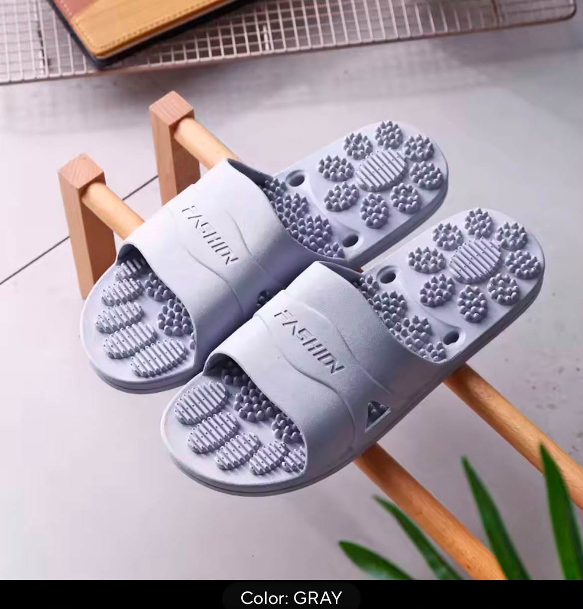 Spa Slippers Indoor Home Non-Slip Quick Dry Massage Shower Shoes Best Quality