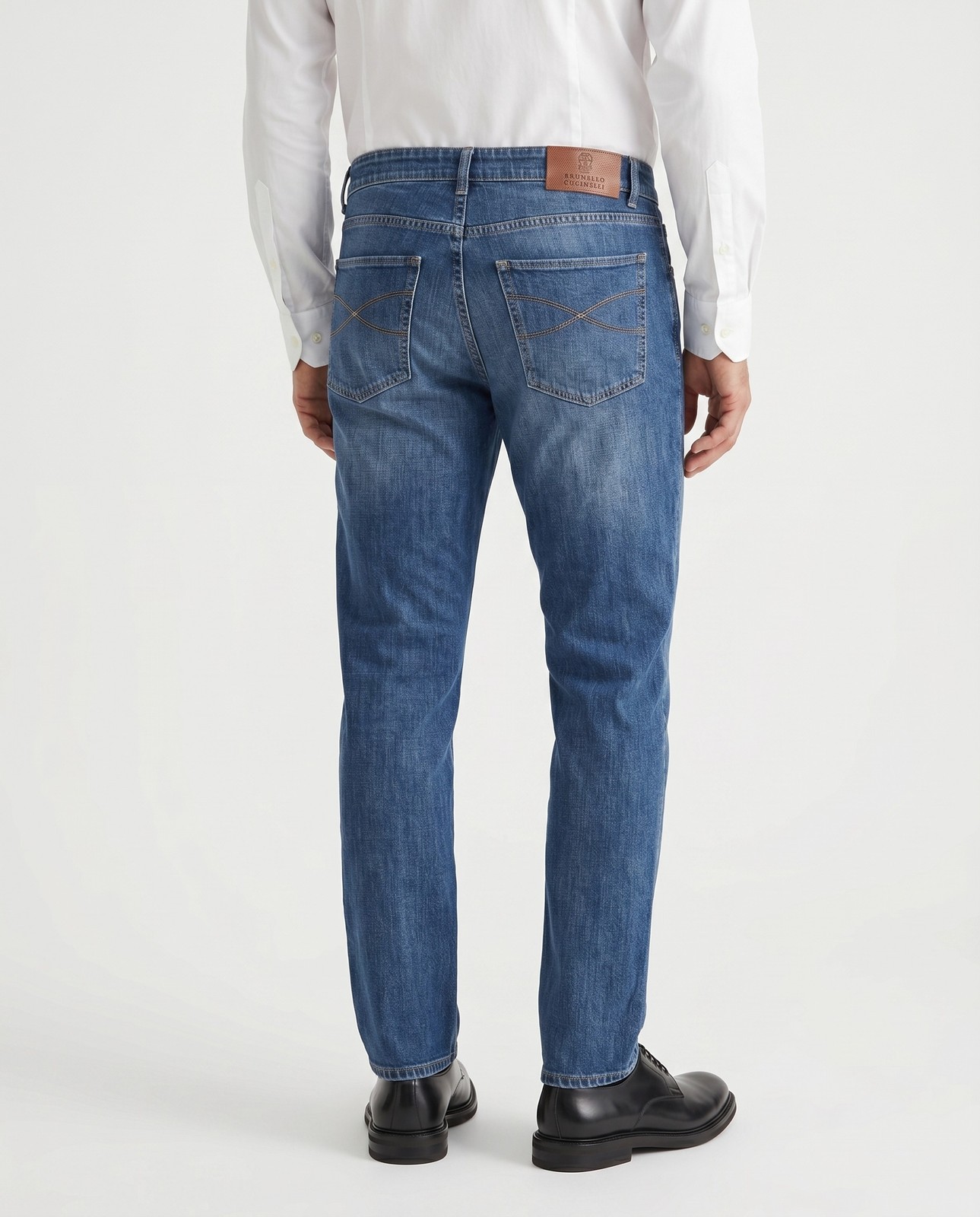 BRUNELLO CUCINELLI MEN’S TRADITIONAL FIT 5 POCKET DENIM JEAN PANTS NWT MSRP $850