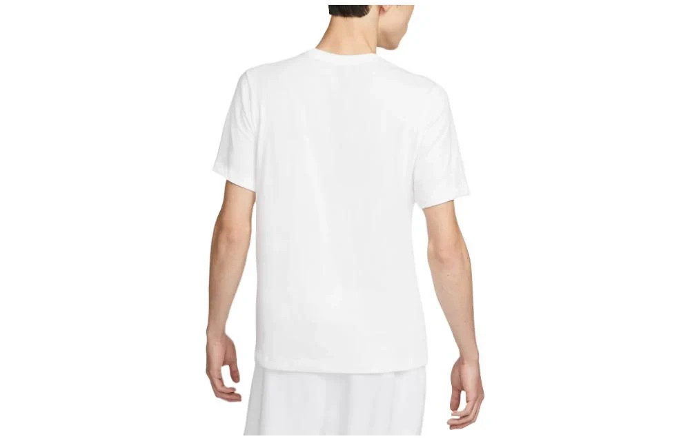 NIKE Logo Men’s Training White T-Shirt, Size S