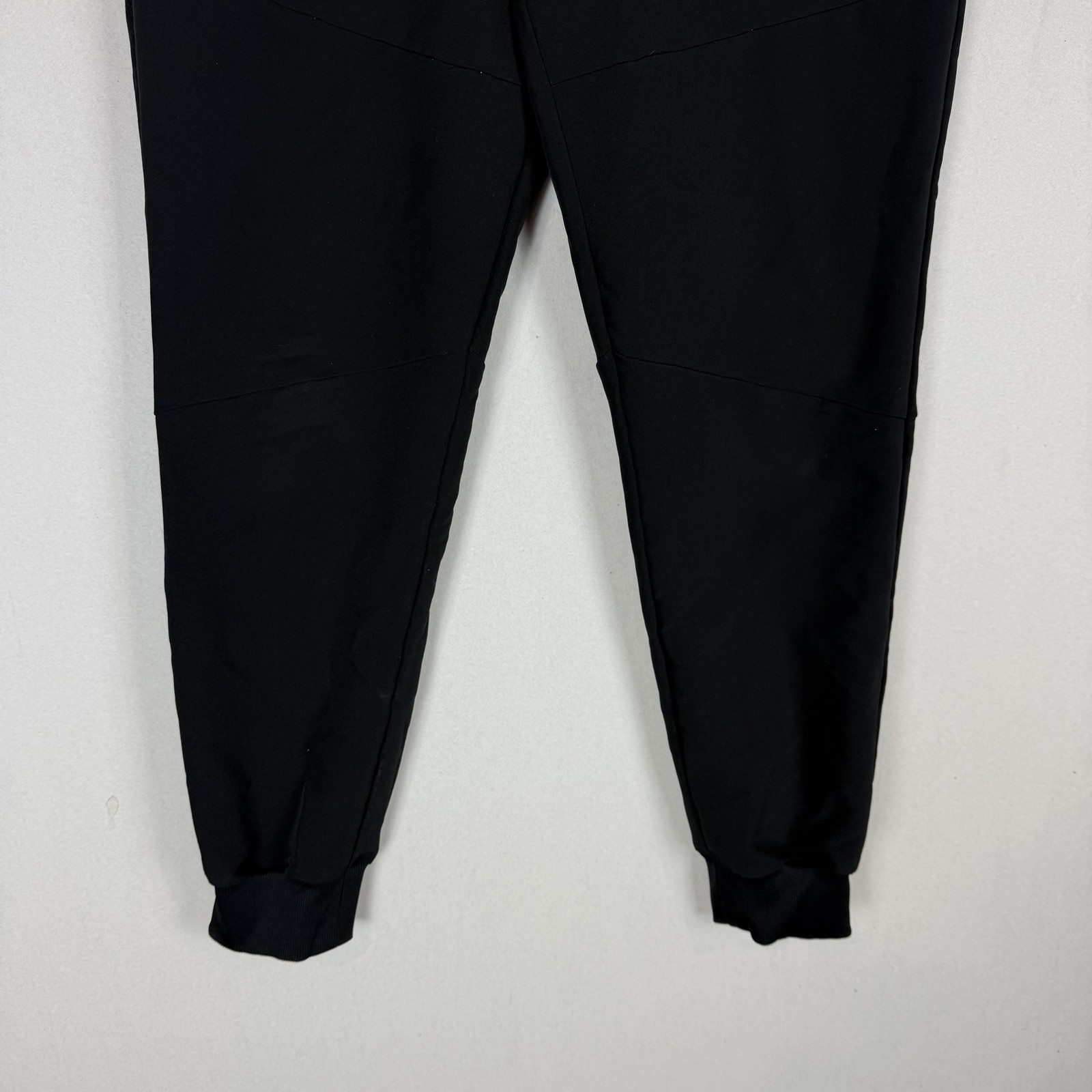 Russell Pants Mens Medium Black Dri-Power 360 Jogger Zip Pocket Stretch Athletic