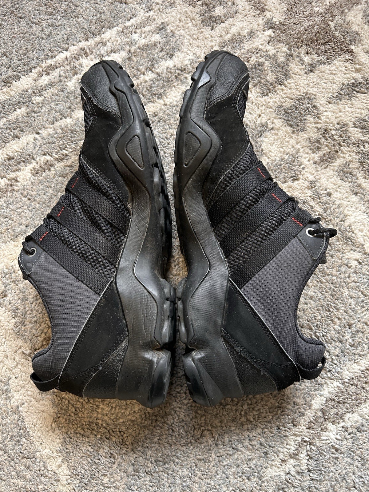 Adidas AX2 Traxion Black Hiking Trail shoes men’s size 12 #D67192