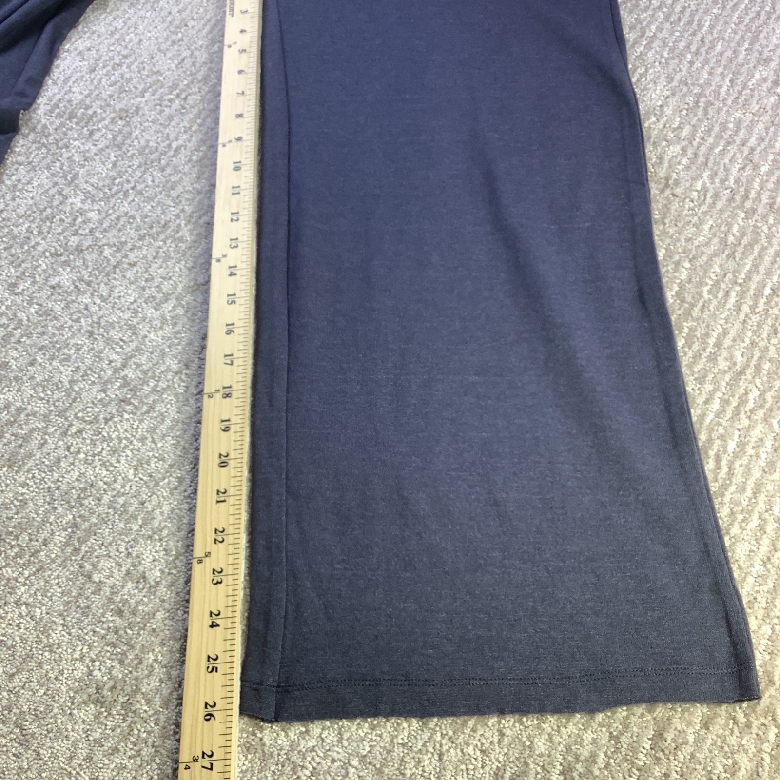 Splendid Collection Womens Wide Leg Lounge Pants Navy Blue Size L NWT