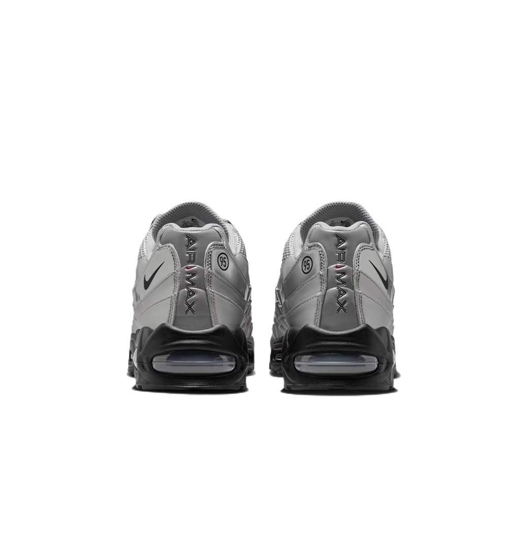 Men’s Nike Air Max 95 Big Bubble SE Metallic Silver/Black-Black (IB6830 002)