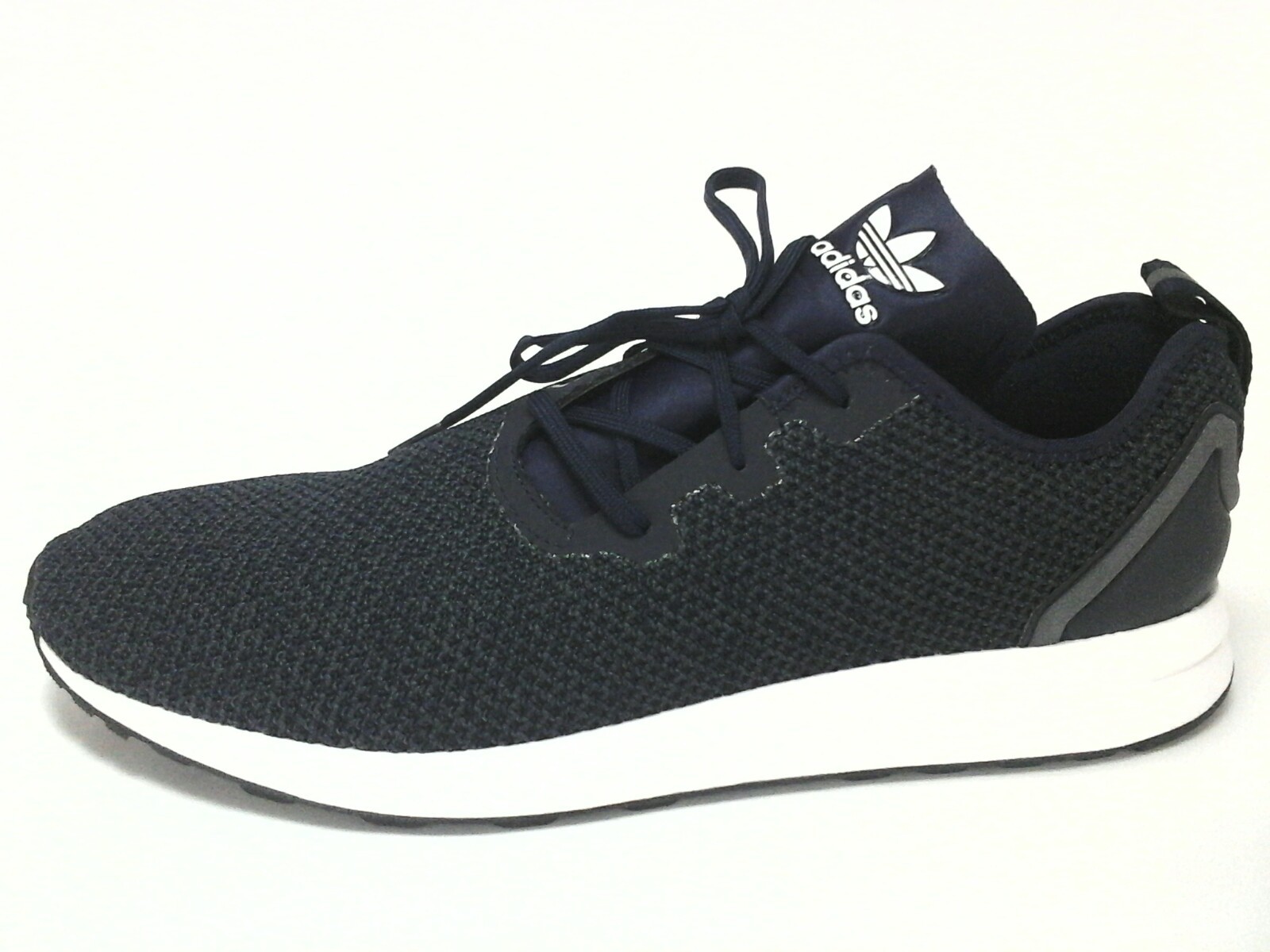 ADIDAS Shoes Blue Knit Sneakers Modern Fashion Running Mens US 12 EU 46 2/3 $120