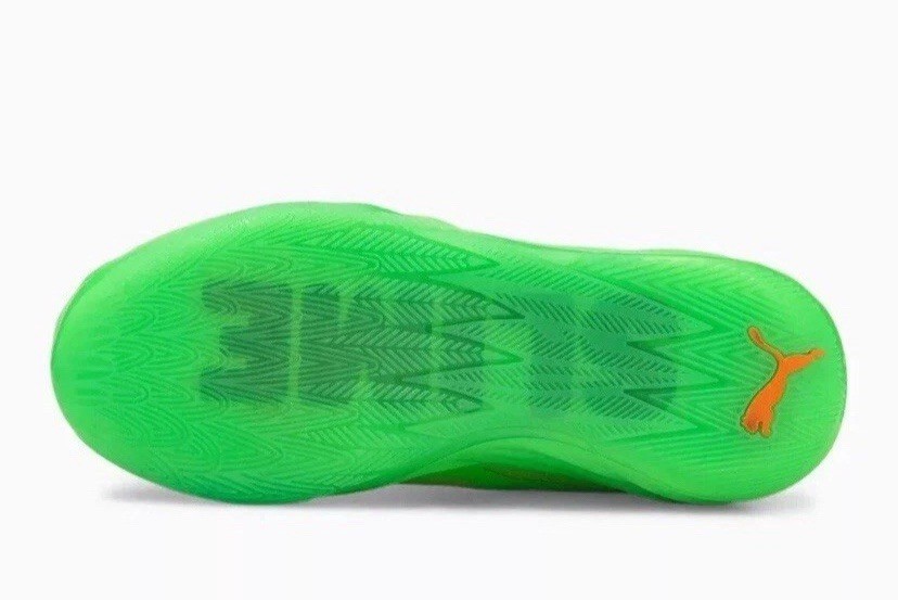 Puma Lamelo Ball MB.02 Nickelodeon Slime 377584-01 Basketball Shoes Sz 10