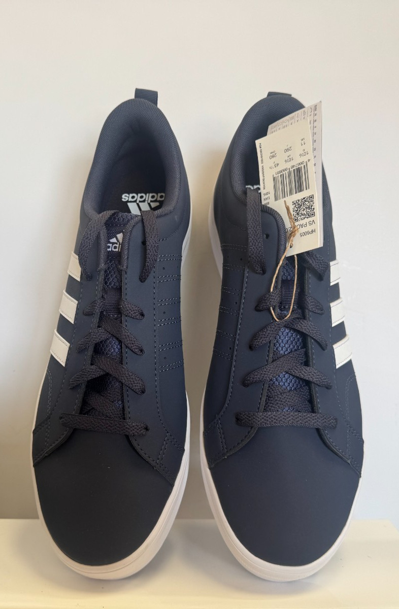 adidas VS Pace Trainers Mens UK 10.5 US 11 EU 45 1/3 REF 1848+