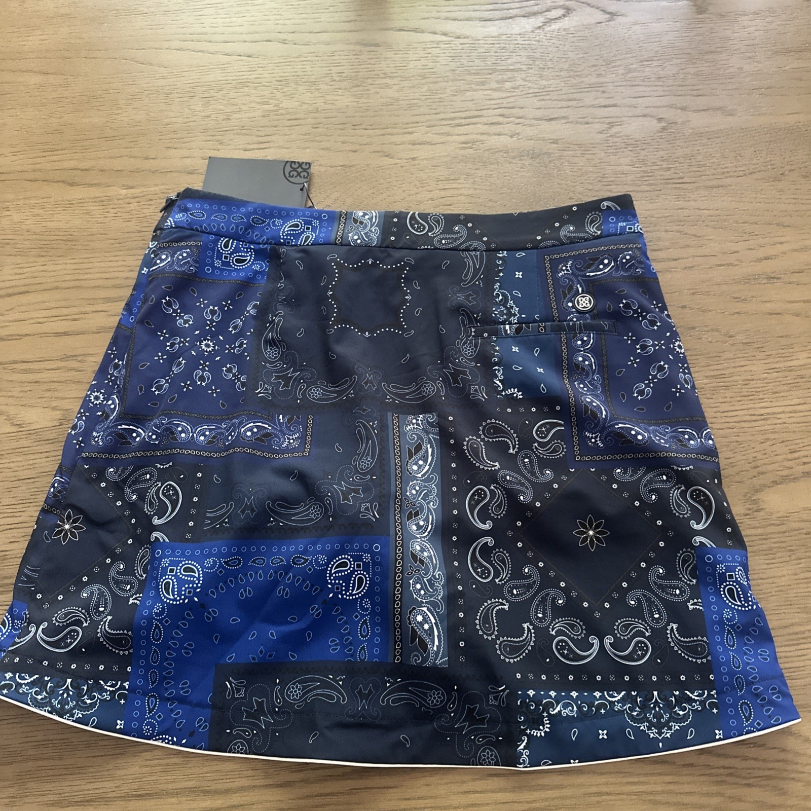 NWT G/Fore Women’s Bandana Wrap 4-Way Stretch Golf Skort MSRP $145 Size 10