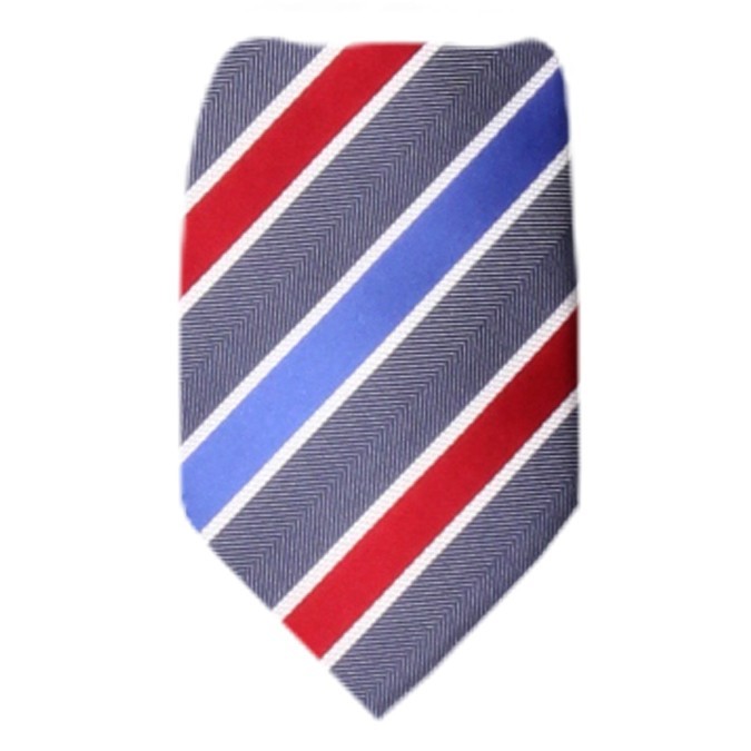 Men’s Stripe XL Extra Long Pretied Zipper Necktie Formal Weddings Business Prom