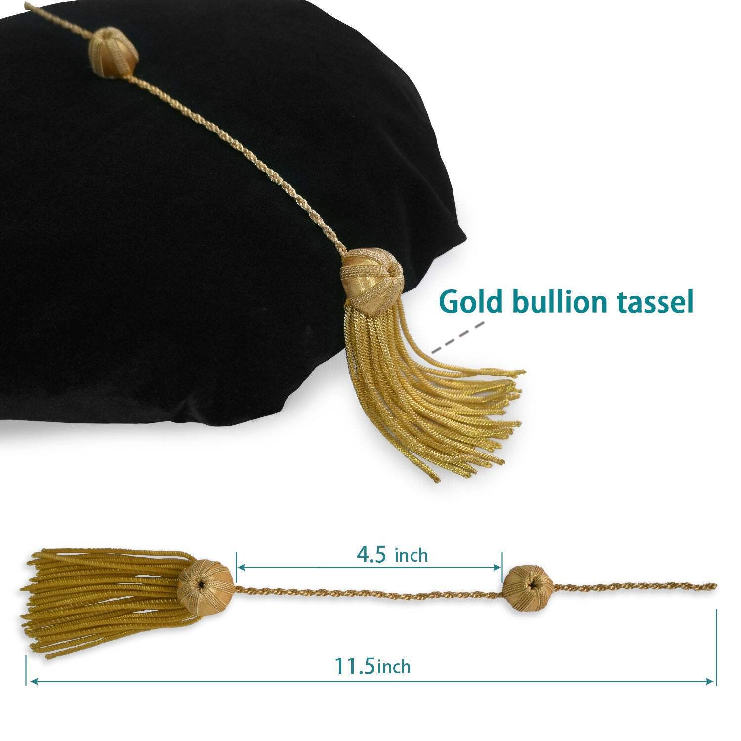 Endea Graduation Doctoral Tam with Eight Sides