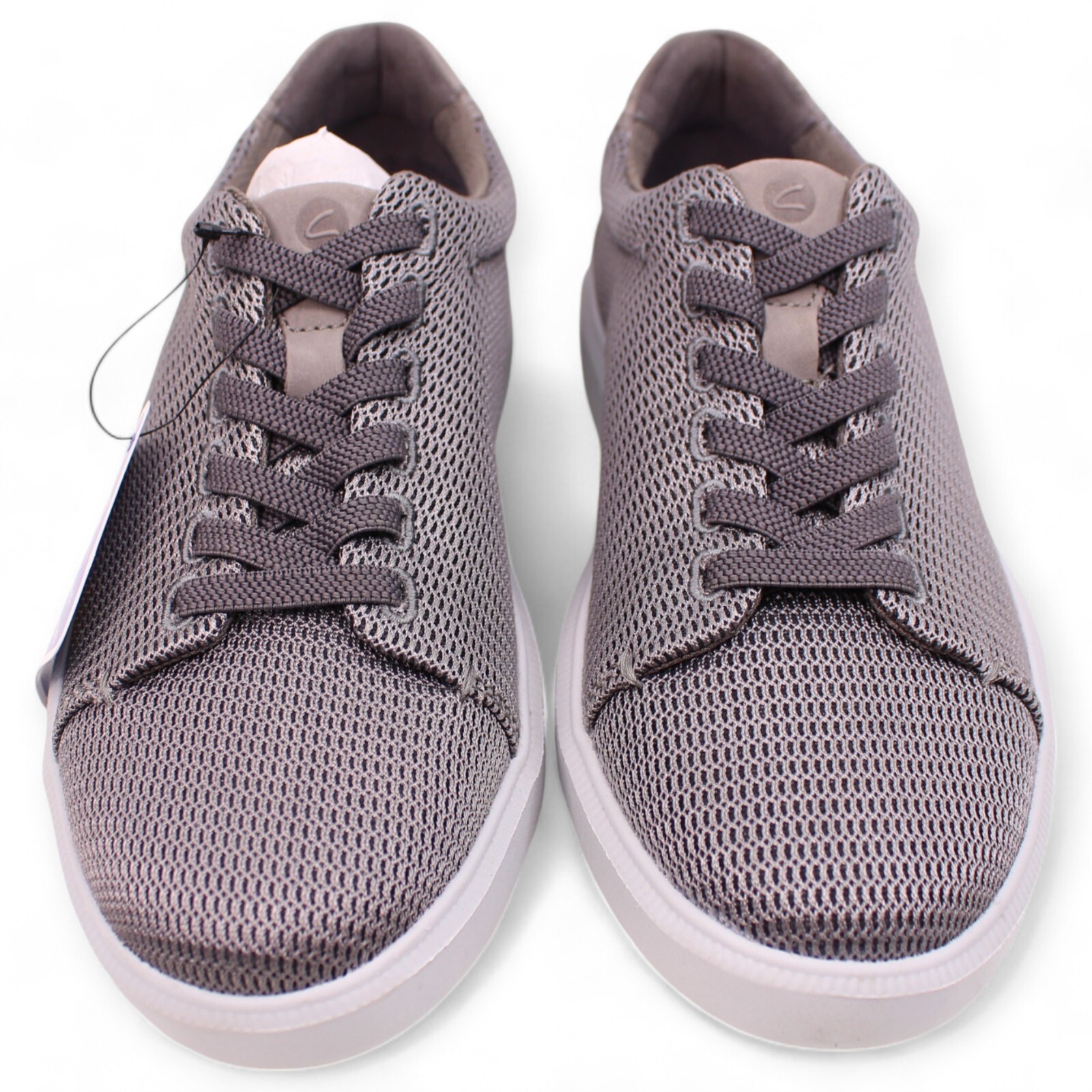 Clarks Cambro Low Mens Casual Sneakers Gray Mesh US 8 New With Box