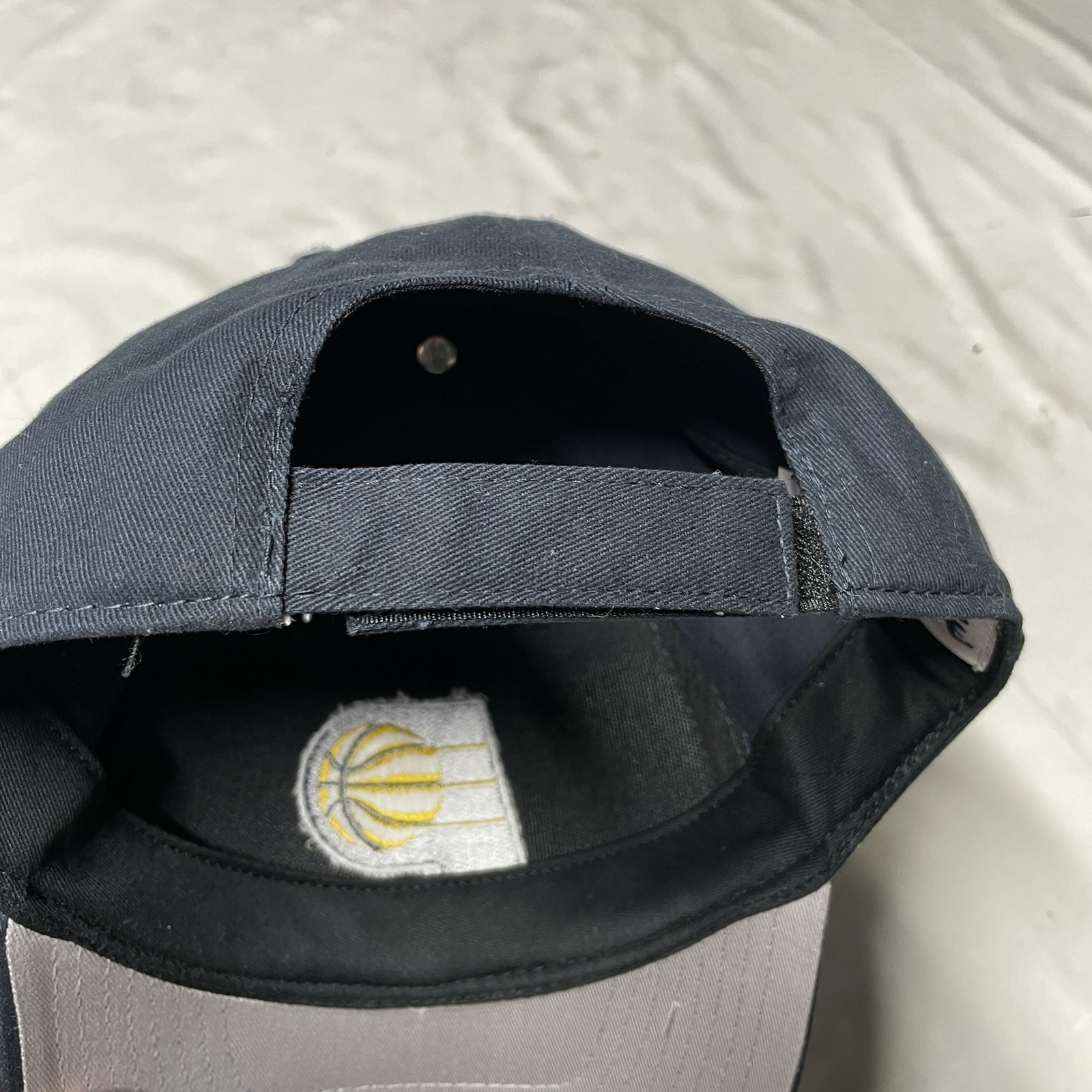 Vintage Indiana Pacers Hat Cap Strapback Blue NBA Basketball Team Logo Sports