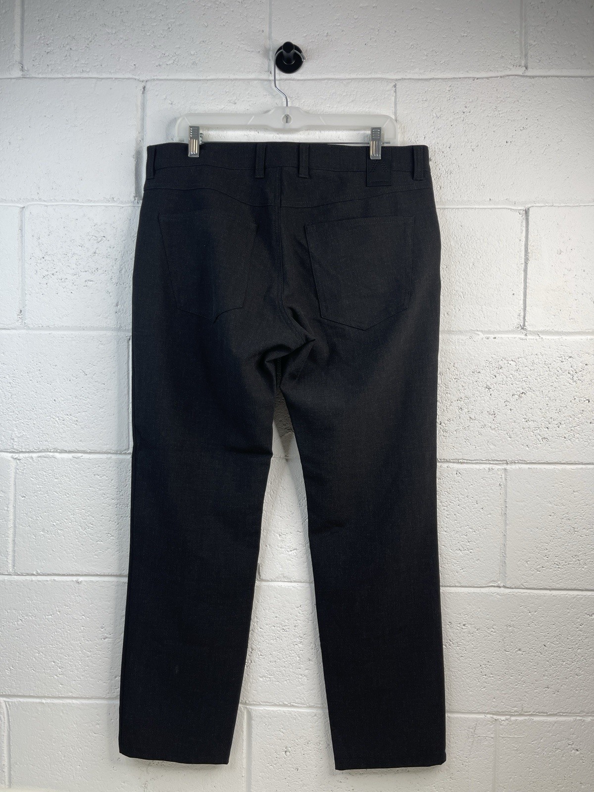 Alberto Regular Fit Ceramica Pants Mens 34×29 Stone Grey Trousers EUC