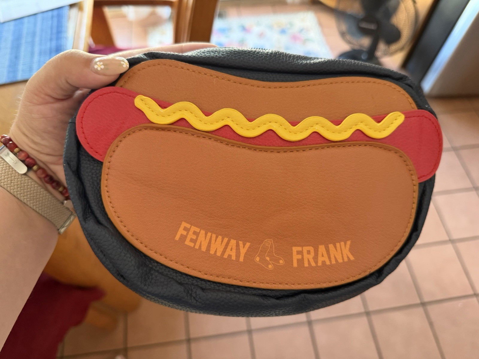 Limited Edition Red Sox Fenway Frank Hot Dog Crossbody bag/Fanny Pack