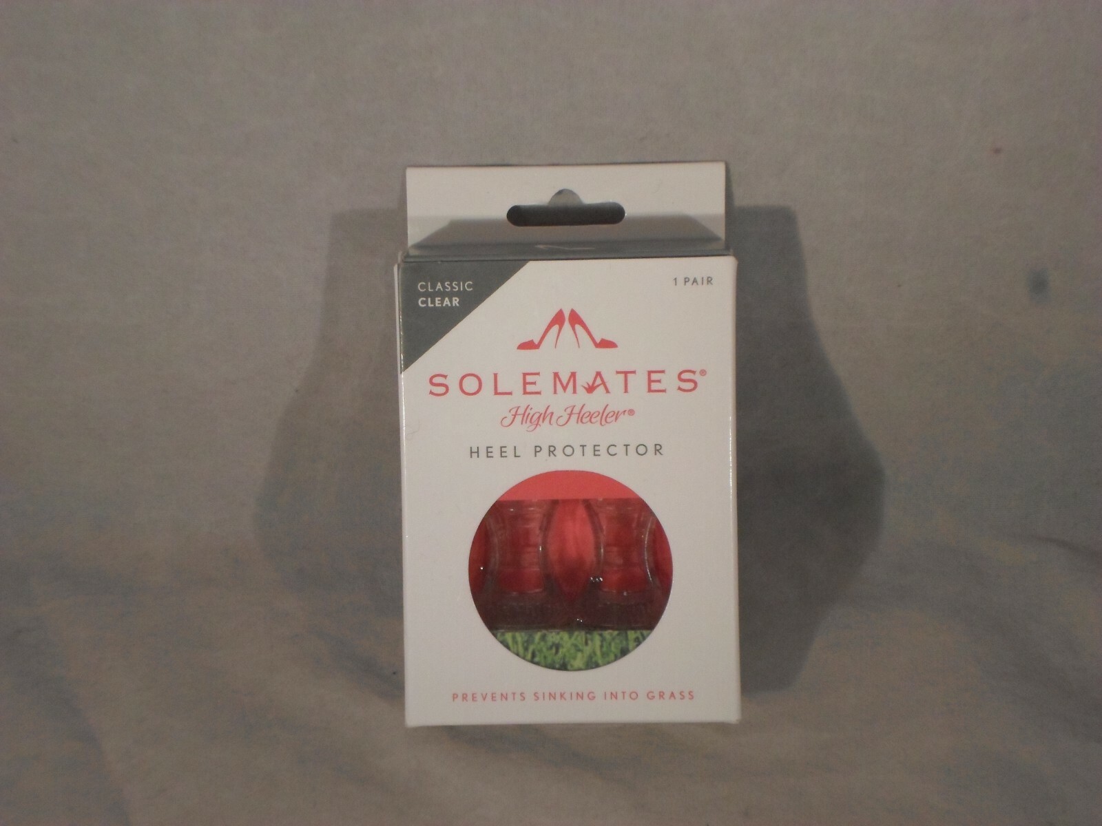 1 pair CLASSIC CLEAR Heel Protectors Sole Mate High Heeler B21