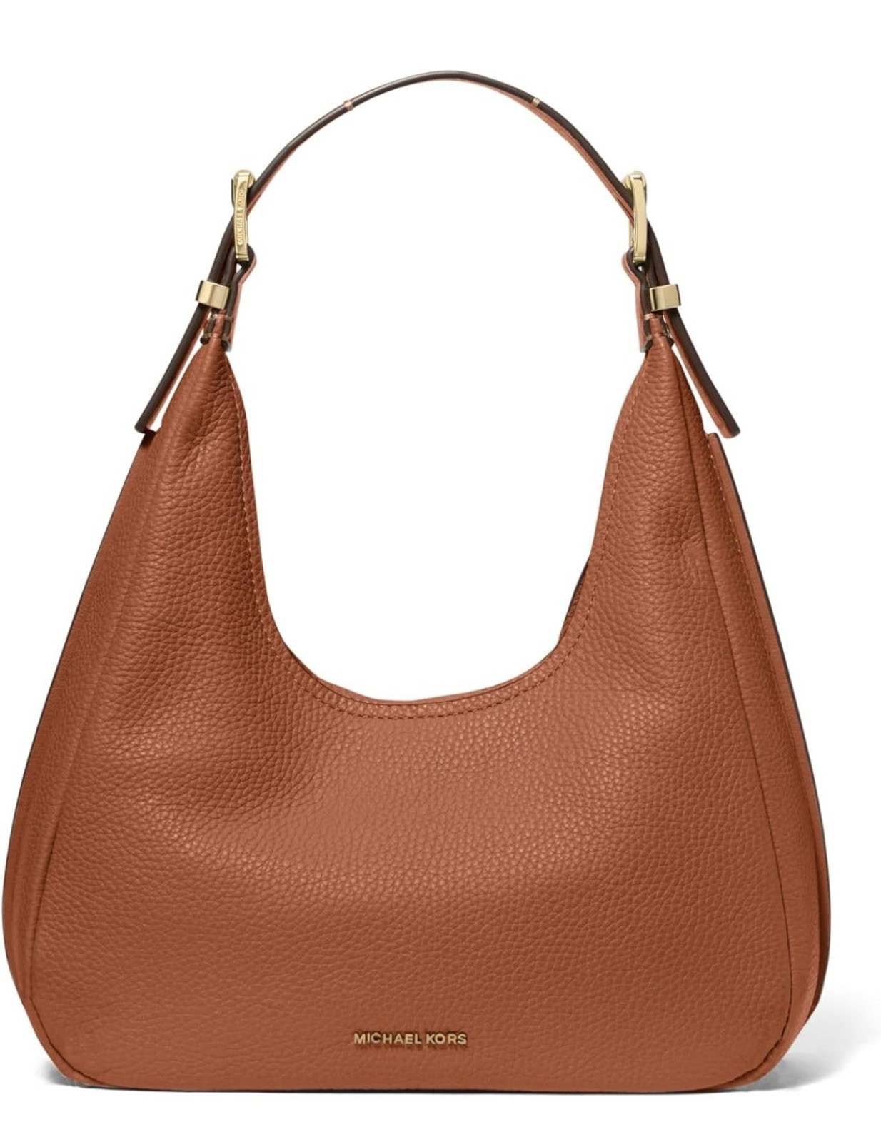 Michael Kors womens Nolita Small Hobo Shoulder Bag Brown