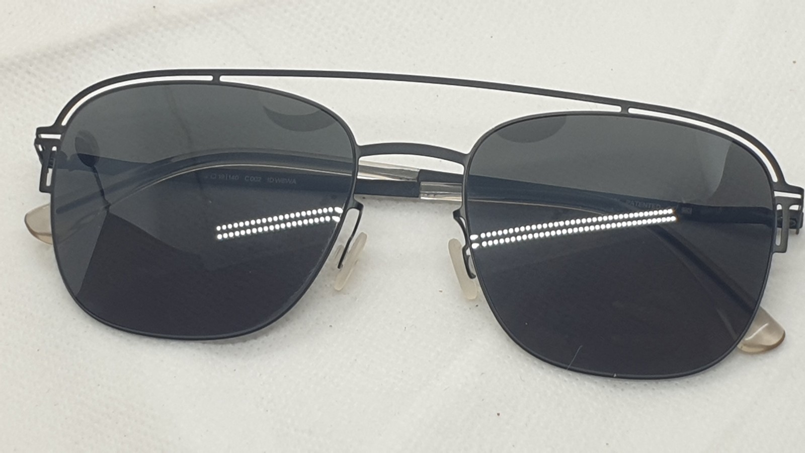 MYKITA Sunglasses Matte Black Model “NOR” C002 Handmade in Germany