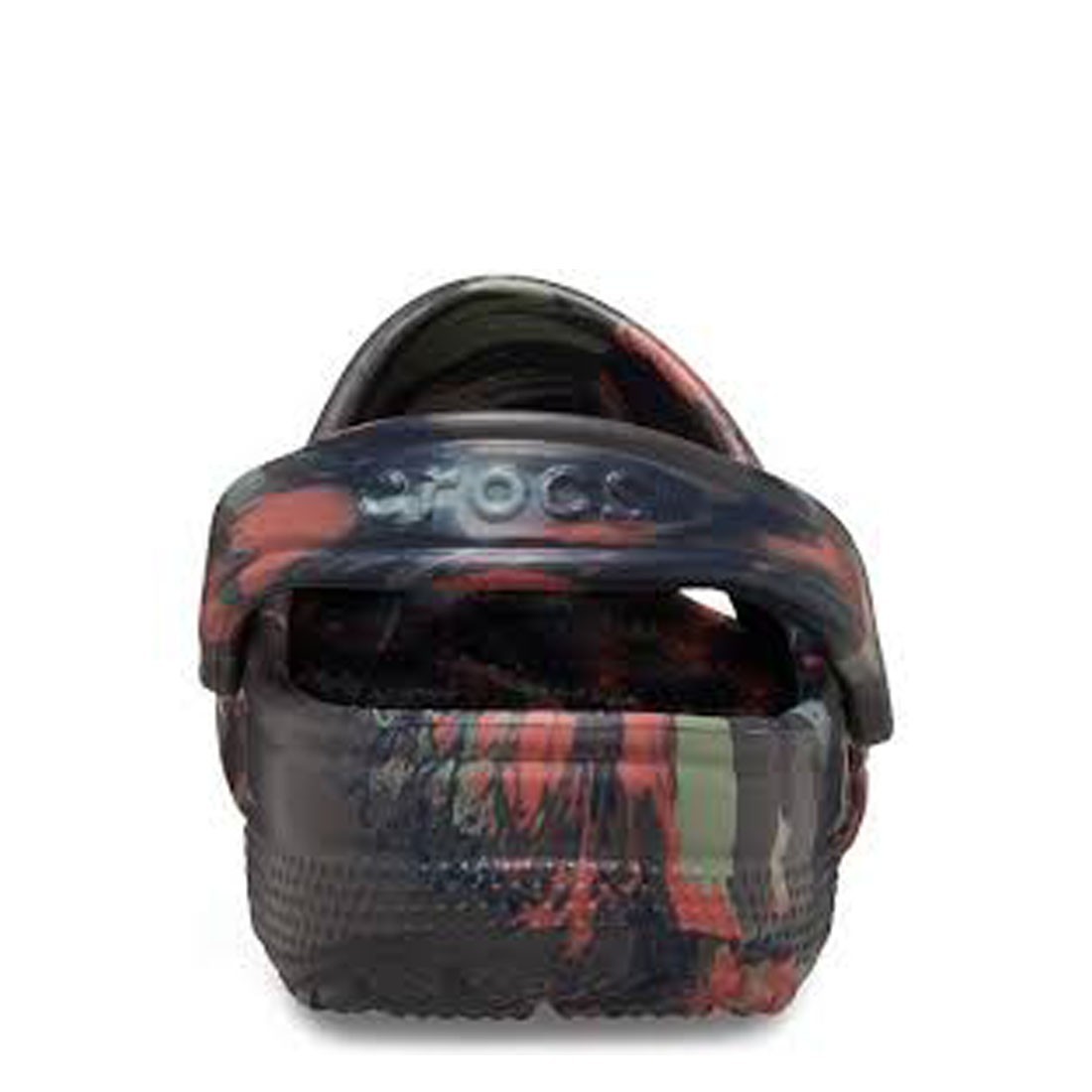 Crocs Classic Marbled Clog Black White San Sandals Clogs New 206867-0LE