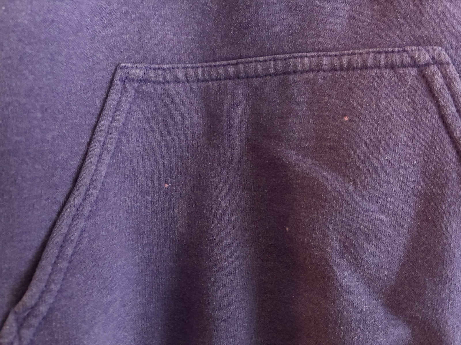 Gildan Women’s Glitter Madison Wisconsin Cotton Polyester Blend Hoodie Purple S