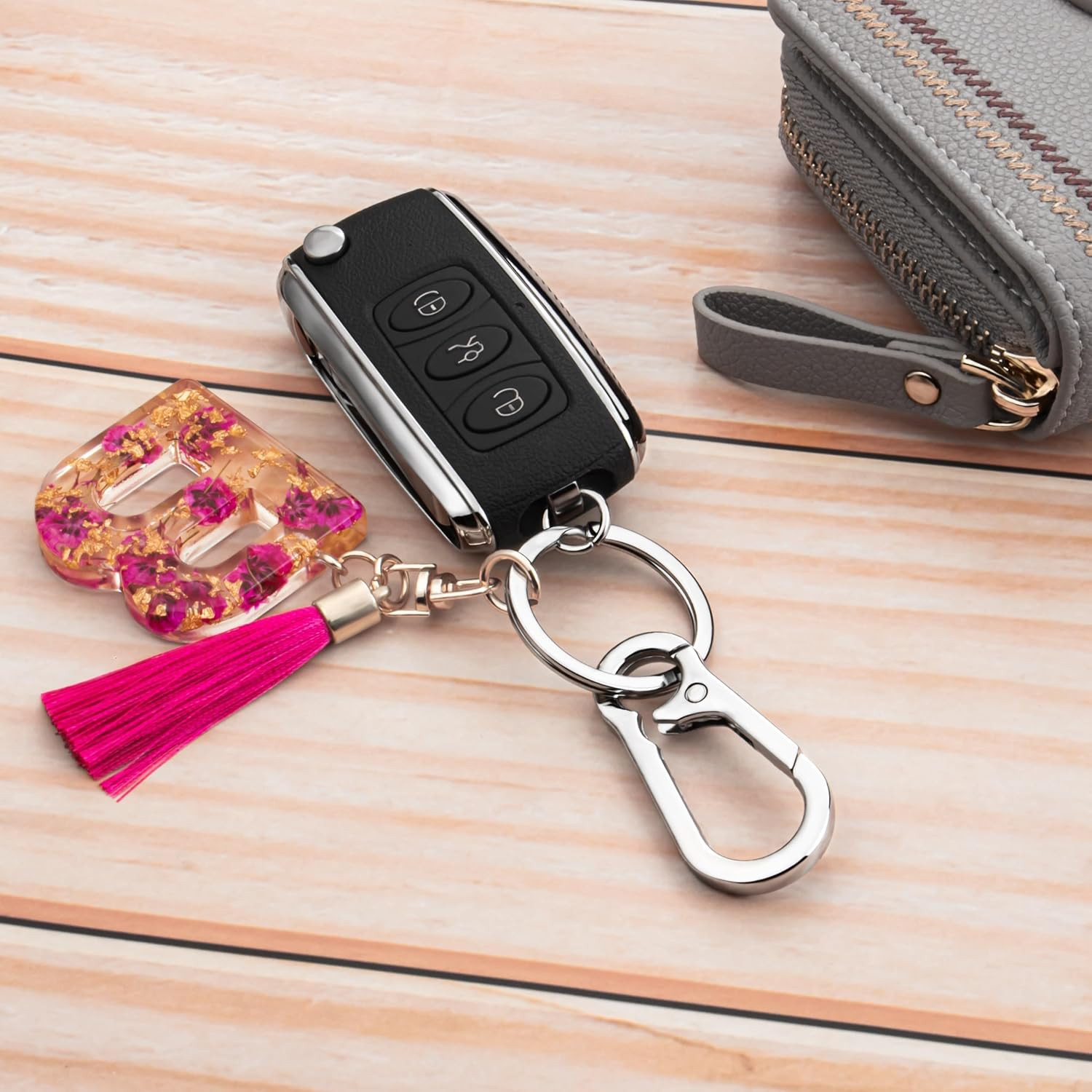 Metal Keychains Keyring Key Chain Ring Clip Holder Organizer for Home Car Keys K