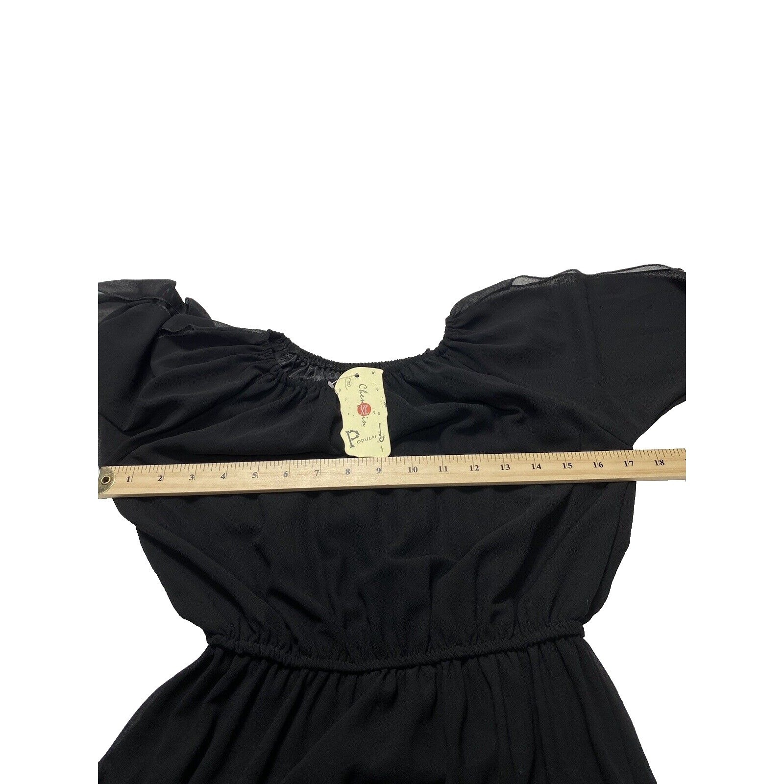 XL Womens Black Long Flowing Dress Elegant Comfortable Perfect for Any Occasion