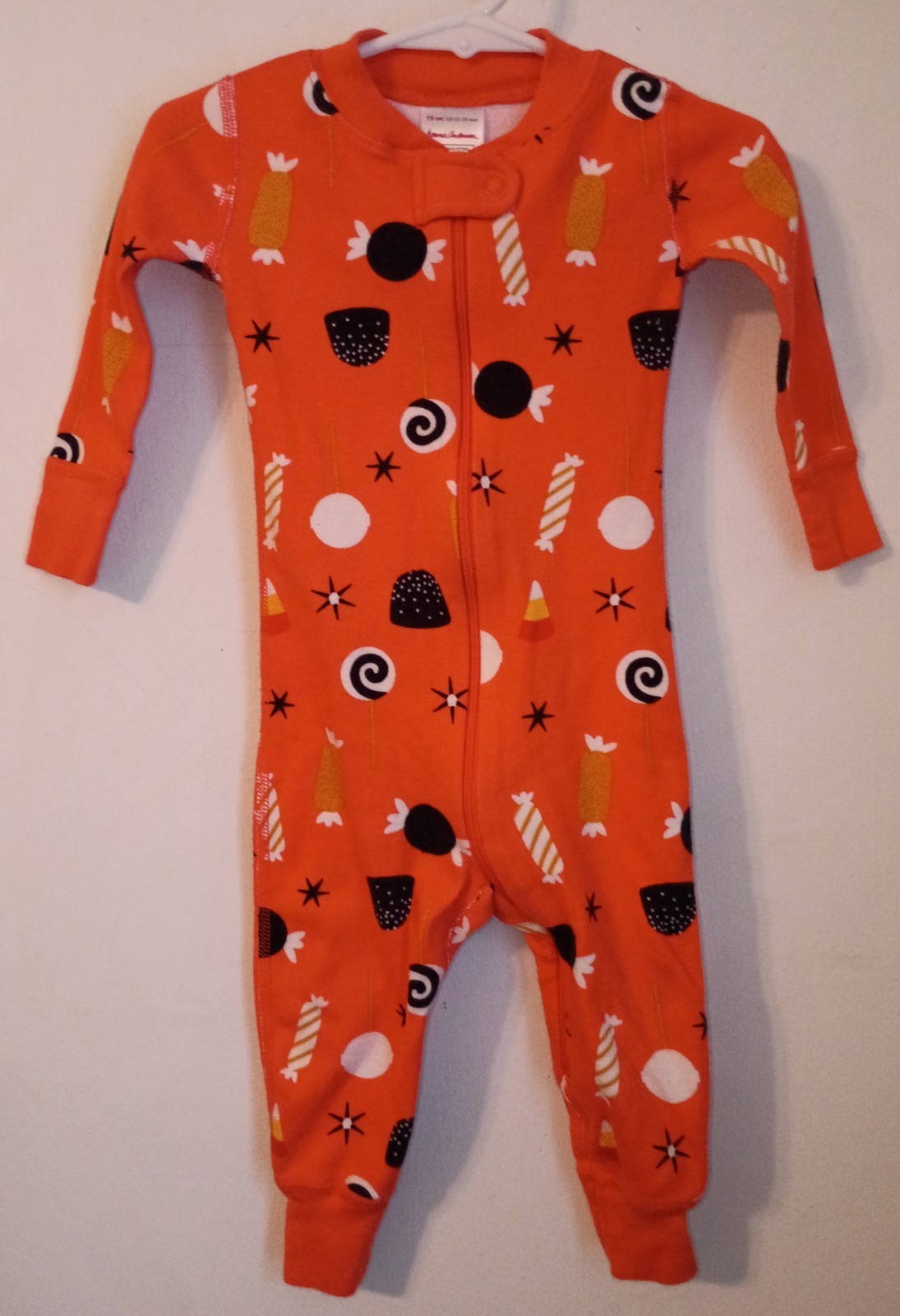 Hanna Andersson Halloween One-Piece Pajamas Sleeper 75 cm 12-18 mos
