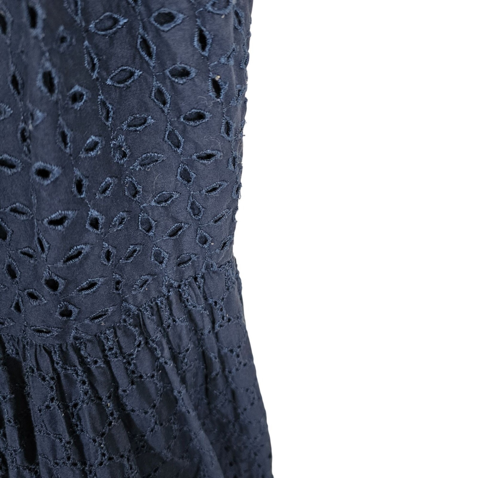 Womens Dress 10 Blue Cottagecore Prairiecore Festival Lined Boho Casual Beachy