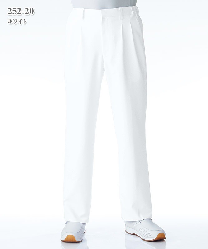 [KAZEN] [Men] [252] [Inseam 75cm] Slacks (Elastic Waist)