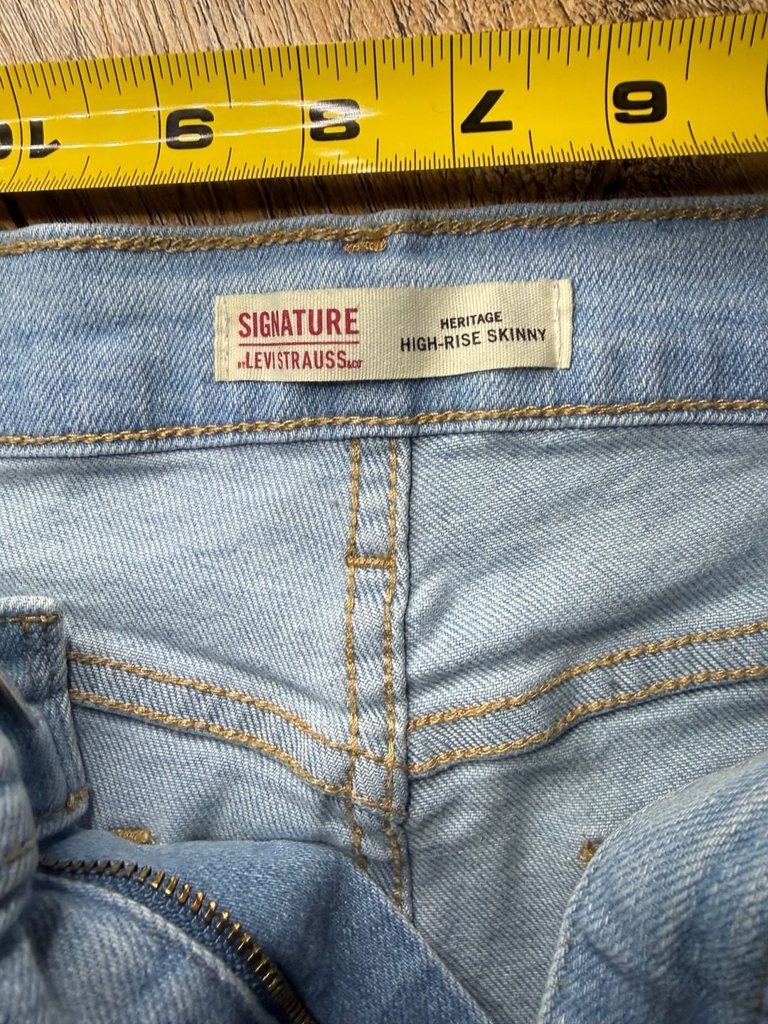 Signature by Levi Strauss & Co. Heritage High-Rise Skinny Jeans