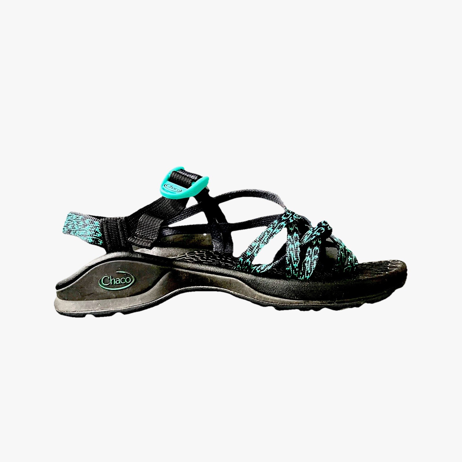 Chaco EcoTread Sandals Womens 9 / 40 Cloud Shoes Black Hiker Hiking Active