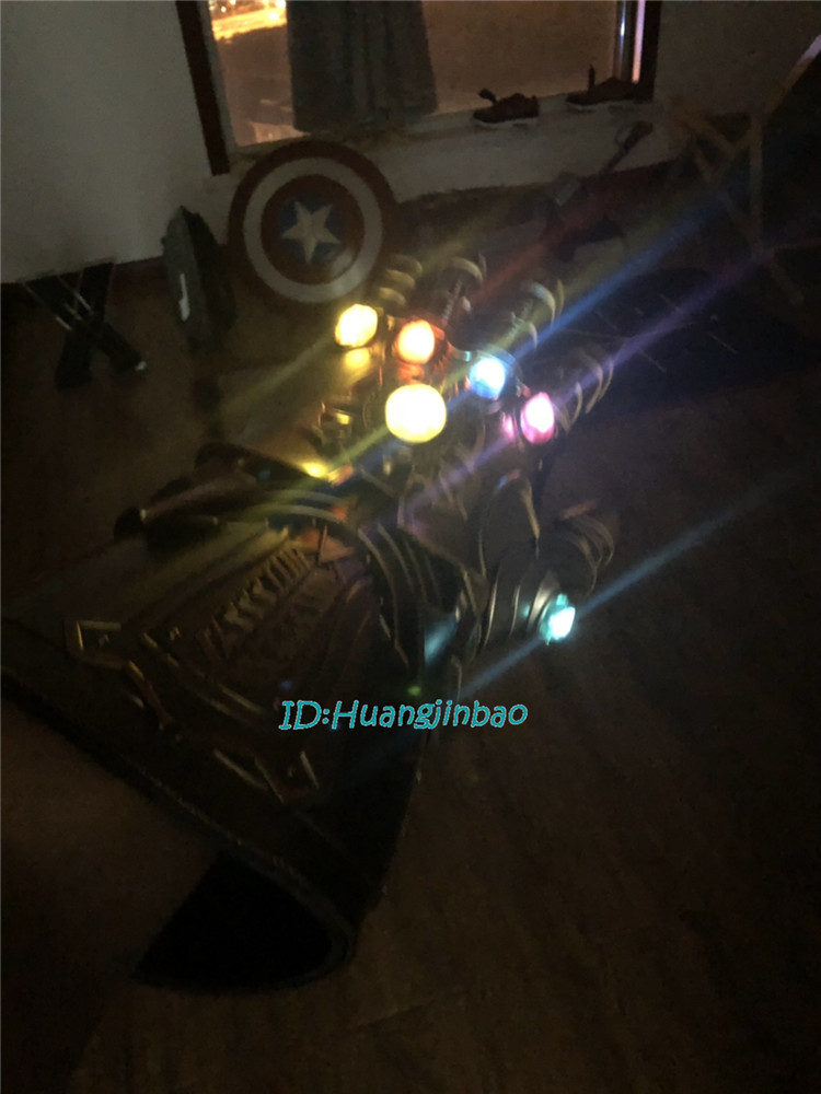1/1 The Avenger Thanos Infinity Gauntlet Full Metal Wearable Infinity stones Cos